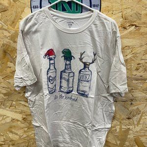 LIVED-IN RODE WEEKEND CHRISTMAS COCKTAIL TSHIRT